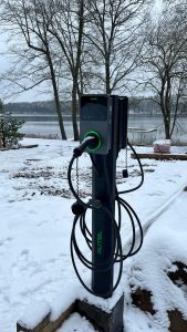 %Stacje ładowania samochodów elektrycznych%