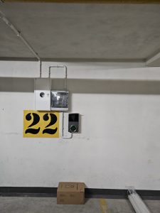 %Stacje ładowania samochodów elektrycznych%