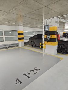 %Stacje ładowania samochodów elektrycznych%
