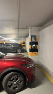 %Stacje ładowania samochodów elektrycznych%