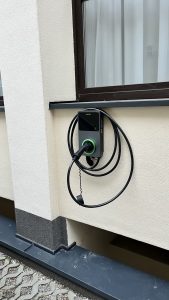 %Stacje ładowania samochodów elektrycznych%